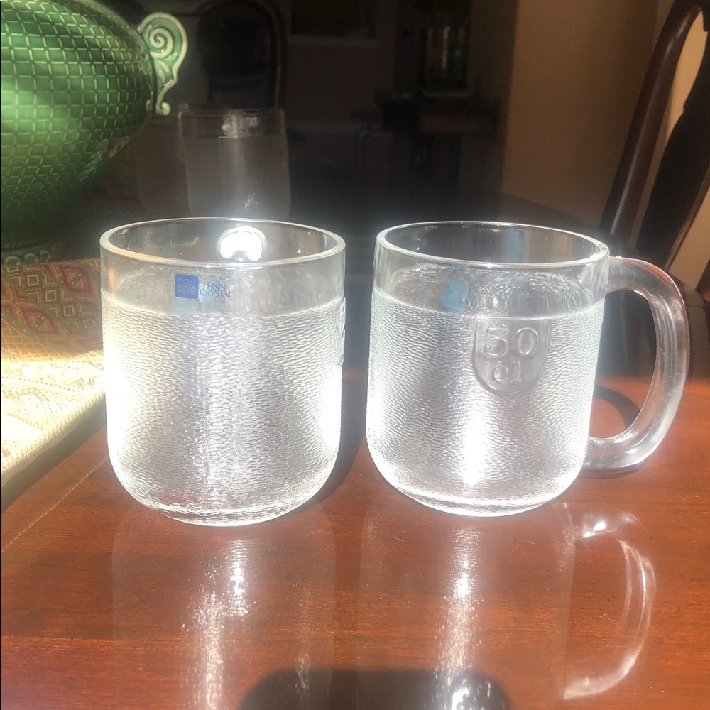 VTG Arabia Finland Crystal Mugs